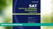 Best Price Kaplan SAT Critical Reading Workbook (text only) 3rd (Third) edition by Kaplan Kaplan PDF