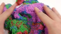 Learn Colors Slime Syringe Clay DIY How To Make Big Hip Syringe Slime Colors Kinetic Sand Ep4