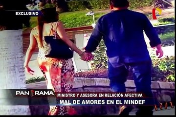 Mal de amores en el MINDEF: ministro y asesora en relación afectiva