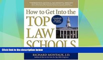 Price How to Get Into the Top Law Schools Richard Montauk J.D. PDF