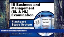 Pre Order IB Business and Management (SL and HL) Examination Flashcard Study System: IB Test