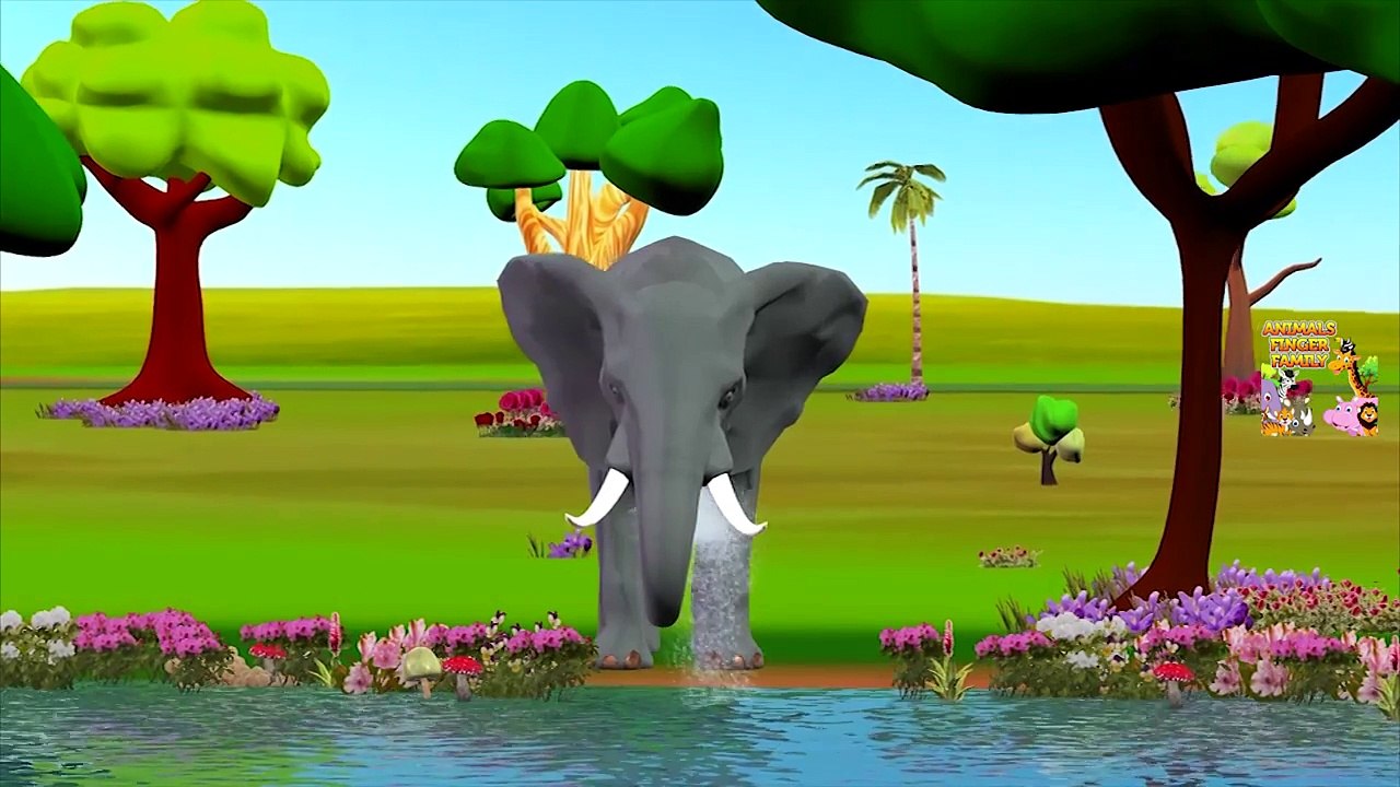 Colors Elephant Vs Dinosaur Finger Family Rhymes | Colors Songs | Elephant Dinosaur Nursery Rhymes