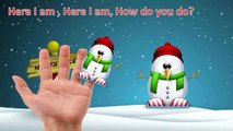 Finger Family FROSTY SNOWMAN SNOWMEN Song Nursery Rhymes Best Kids Songs