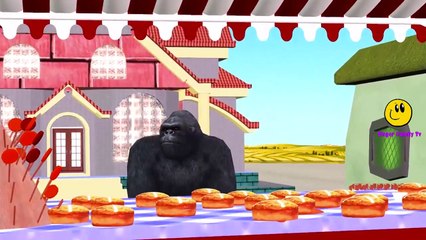 King Kong Finger Family Rhymes For Children | Hot Cross Buns And Twinkle Twinkle Little Star Rhymes