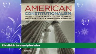 Free [PDF] Downlaod  American Constitutionalism: Volume I: Structures of Government READ ONLINE