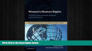 READ book  Women s Human Rights: CEDAW in International, Regional and National Law (Studies on