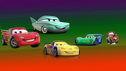 Finger family Nursery Rhymes For children Disney Cars 2 Finger family