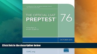 Best Price The Official LSAT PrepTest 76: (Oct. 2015 LSAT) Law School Admission Council For Kindle