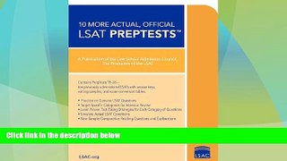 Best Price 10 More, Actual Official LSAT PrepTests: (PrepTests 19 through 28) (Lsat Series) Law