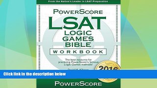 Best Price The PowerScore LSAT Logic Games Bible Workbook David M. Killoran On Audio