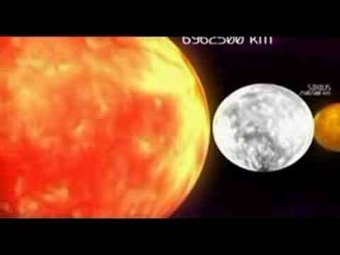 Planetes, etoiles et soleil a l'echelle