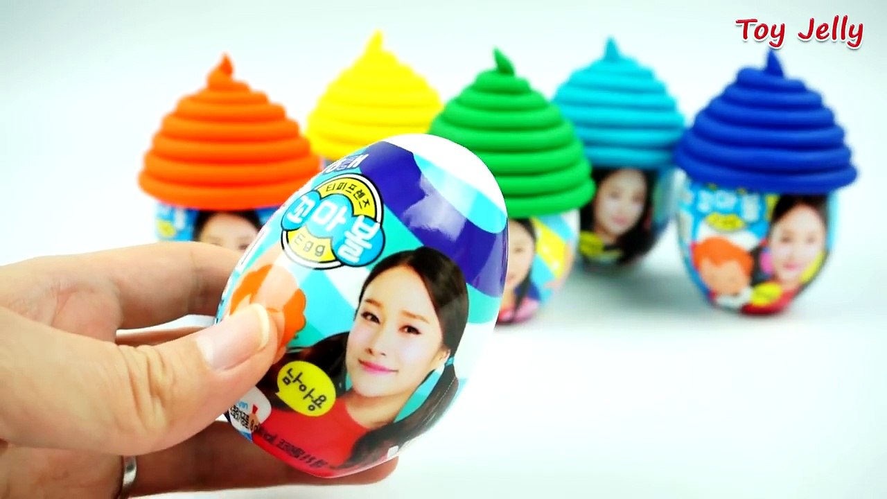 Learn Colors Play doh Carrie and Toys Surprise eggs Learn Numbers 1 to 10 Pocoyo cars