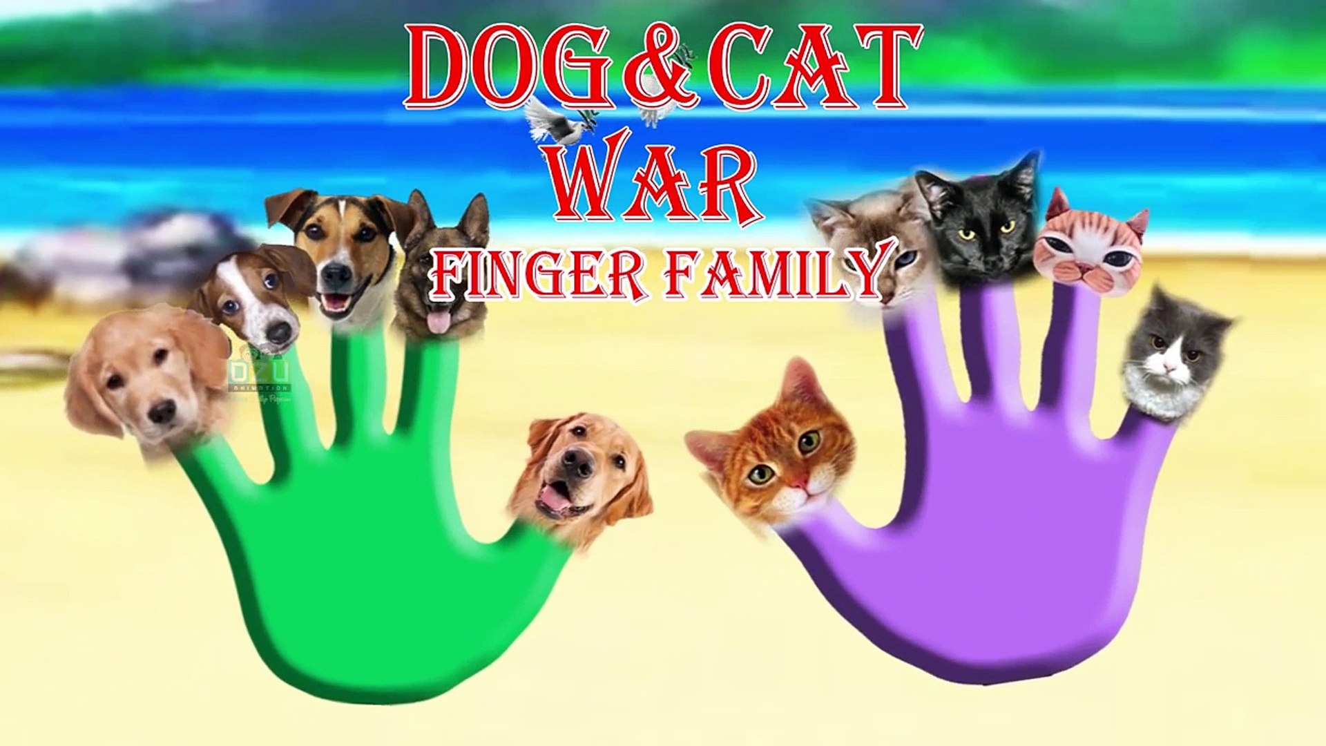 Dog & Cat Finger Family || Dog Finger Family || Cat Finger Family