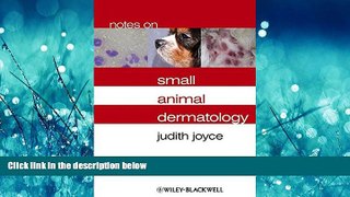 FAVORIT BOOK Notes on Small Animal Dermatology BOOOK ONLINE