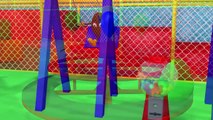 Indoor Playground 3D for Kids | Surprise Eggs Learn Colors Balls Play Center Slides Playroom