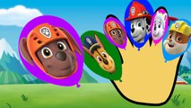 Paw Patrol Balloons Finger family Collection/ Nursery Rhymes and more songs