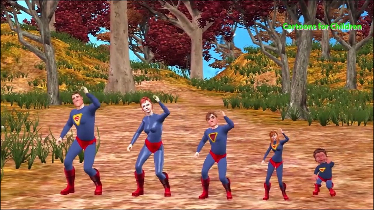 Ultimate Superman Cartoons Daddy Finger Family Rhymes | Superman Finger Family Kids Nursery Rhymes