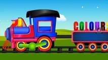 Learning Colors for Kids, Learn Colors Train for Babies, Kindergarten Learning Videos