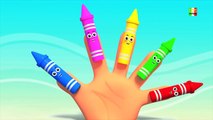 Crayon Finger Famiglia | compilazione per i bambini | video didattico