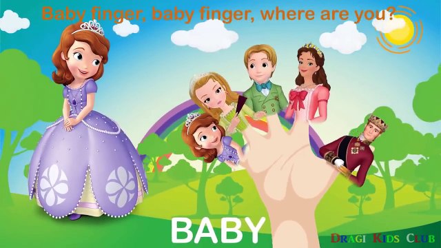 Finger Family Sofia the First | Nursery Rhymes for Children | Sofia the First Finger Family Song