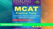 Price Sterling Test Prep MCAT Practice Tests: Chemical   Physical Foundations Sterling Test Prep