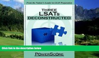 Buy David M. Killoran The PowerScore LSAT Deconstructed Series: Three LSATs Deconstructed Full