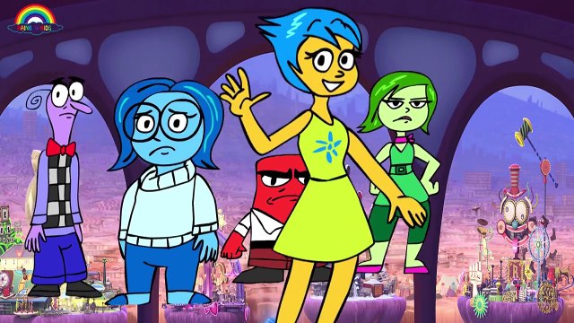 Inside Out Drawing Finger Family Songs - Daddy Finger Family Nursery Rhymes For Children