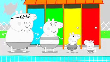 Peppa Pig Swimming Coloring Pages Peppa Pig Coloring Book-pNBZZ_-2MHU