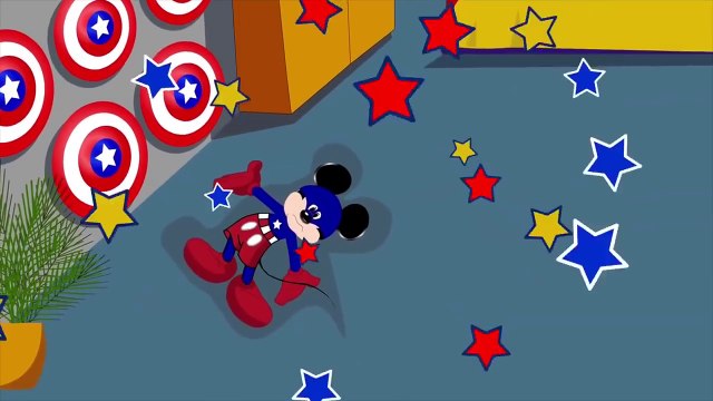 5 Little Avengers Peppa Pig Jumping on the Bed | Nursery Rhymes Lyrics | Collectio Kids Songs