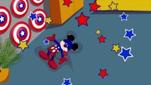 5 Little Avengers Peppa Pig Jumping on the Bed | Nursery Rhymes Lyrics | Collectio Kids Songs