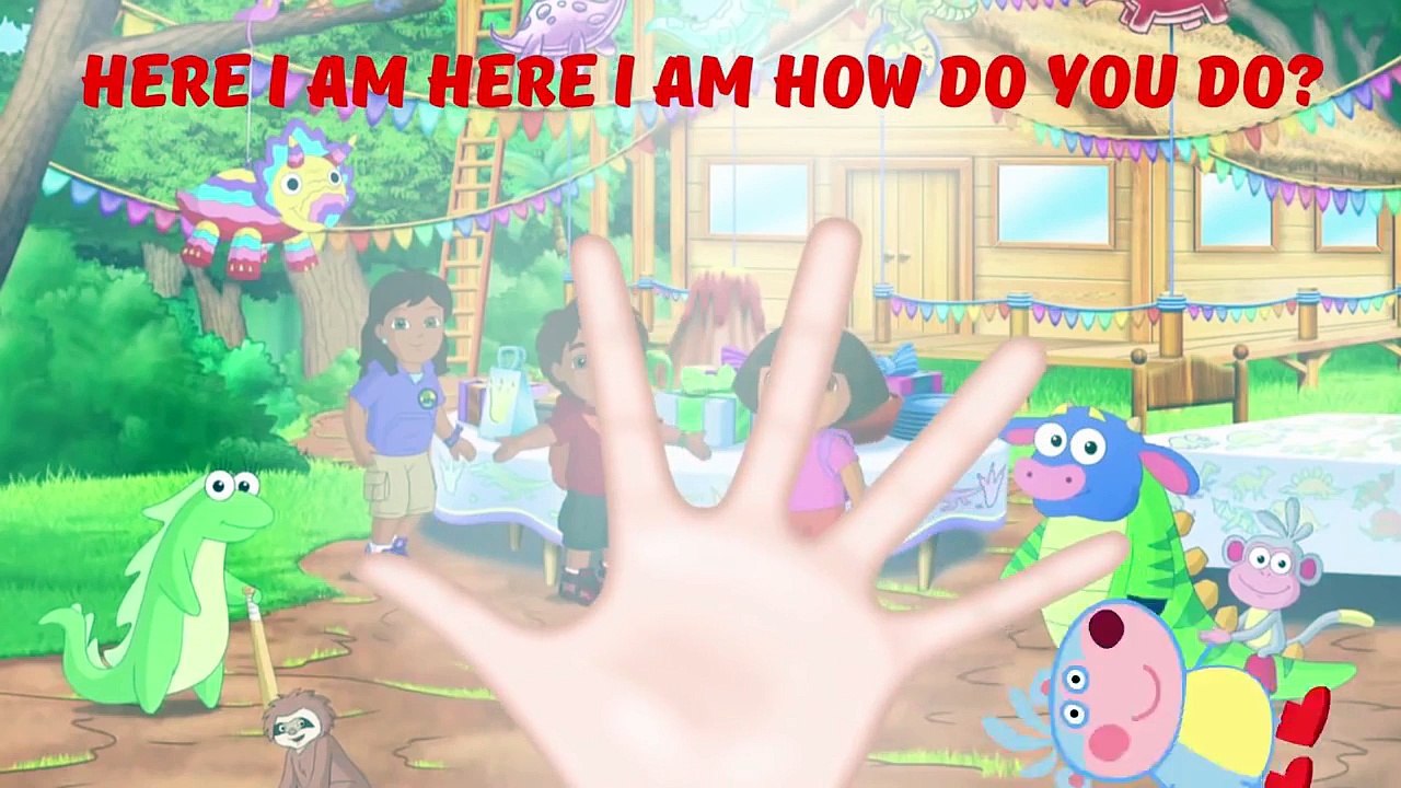 Nursery Rhymes Songs | Peppa Pig Masquerade Finger Family Collection Team Umizoomi Dora the Explore