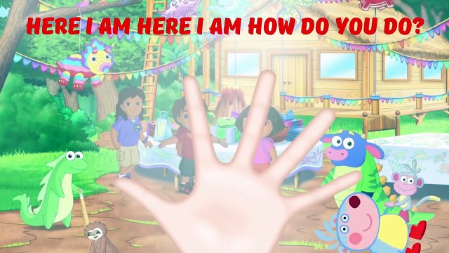 Nursery Rhymes Songs | Peppa Pig Masquerade Finger Family Collection Team Umizoomi Dora the Explore