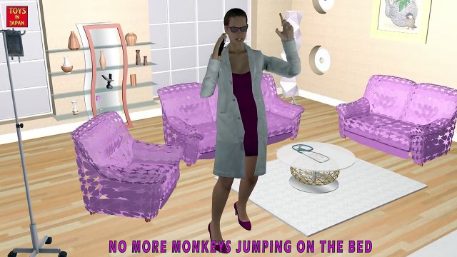 5 Little ANGRY BIRDS - iBIRD - CATWOMAN Jumping On The Bed | Nursery Rhymes In 3D