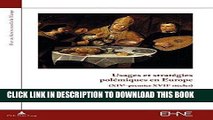 Books Usages et stratÃ©gies polÃ©miques en Europe: (XIVe-premier XVIIe siÃ¨cles) (Pour une