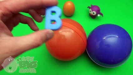 Disney Minnie Mouse Surprise Egg Learn-A-Word! Spelling Halloween Words!  Lesson 1-vXdaQlSQsFo