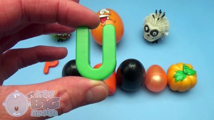 Disney Princess Surprise Egg Learn-A-Word! Spelling Halloween Words!  Lesson 2-tvgm_-yibA8