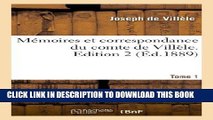Books Memoires Et Correspondance Du Comte de Villele. Tome 1, Edition 2 (Sciences Sociales)