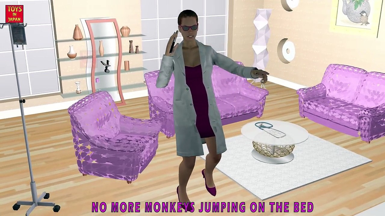 5 Little HARRY POTTERS Jumping On The Bed | Nursery Rhymes for Children | 3D Animation