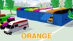 Learn Colors w Fire Truck - Vehicles for Kids - Colors Transport Cars for Children - Learning Video