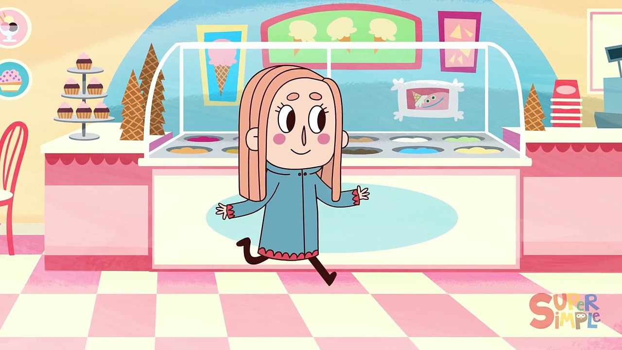 The Ice Cream Song | Kids Songs | Super Simple Songs