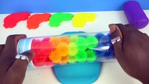 DIY How To Make Play Doh Rainbow Car Mighty Toys Modelling Clay Learn Colors