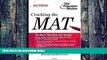 Buy Princeton Review Cracking the MAT, 2nd Edition (Princeton Review: Cracking the MAT) Full Book
