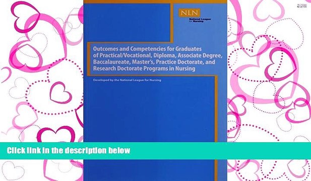 READ book Outcomes and Competencies for Graduates of Practical/Vocational, Diploma, Baccalaureate,