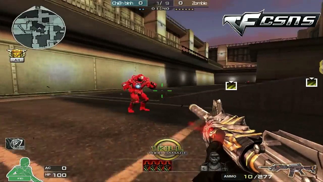 CF-Offline ☆  M4A1-S Beast Infernal in ZOMBIE V4-qgMnSlceIN4