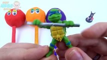 Play Doh Lollipop Rainbow Smiley Face Surprise Toys Monsters Mike Turtles TMNT Pony Smurfs
