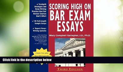 Price Scoring High on Bar Exam Essays: In-Depth Strategies and Essay-Writing That Bar Review