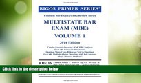 Best Price Rigos Primer Series Uniform Bar Exam (UBE) Review Series Multistate Bar Exam (MBE)