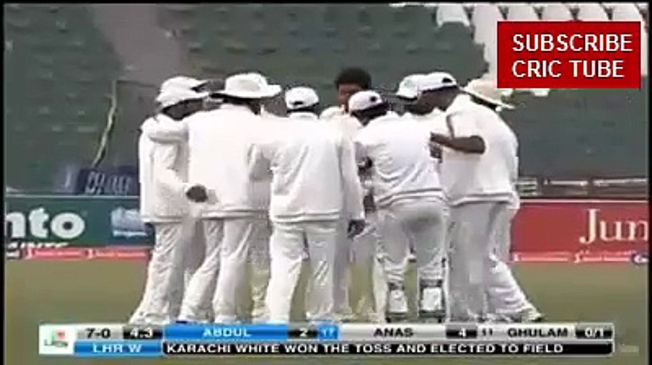 Ghulam Mudasir amazing swing bowling, Quaid E Azam trophy 2016 -- New Talent