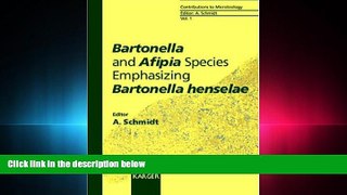 READ book Bartonella and Afipia Species Emphasizing Bartonella henselae (Contributions to
