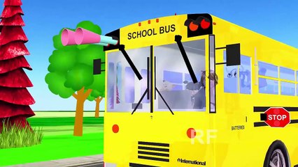 Wheel Of The Bus Go Round And Round Rhymes For Kids | Most Popular Nursery Rhymes For Kids